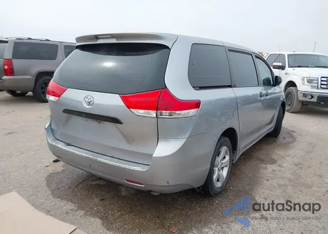 2012 Toyota Sienna Base V6 7 Passenger из США, поврежденный, VIN 5TDZK3DC4CS270941